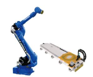 Universal YASKAWA Motoman GP8 Payload 8kg Reach 727mm With Robot Controller Manipulator
