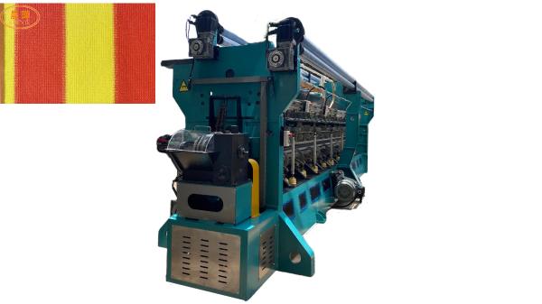 Cheap Nylon Raw Material Shade Net Making Machine with Knotless Design for sale