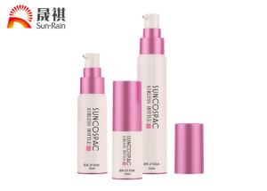 China Custom PP 1 Oz Airless Pump Bottle Empty Foundation Bottle With Pump on sale