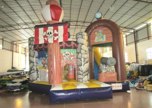 Best Commercial Pirate Ship Bounce House , Indoor Playground Pirate Ship Bouncer 5 X 6m wholesale