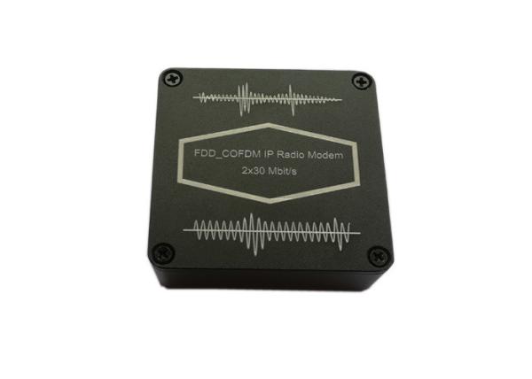 Cheap Low Latency Push To Talk 9W 2500MHZ COFDM Transceiver RS232 for sale