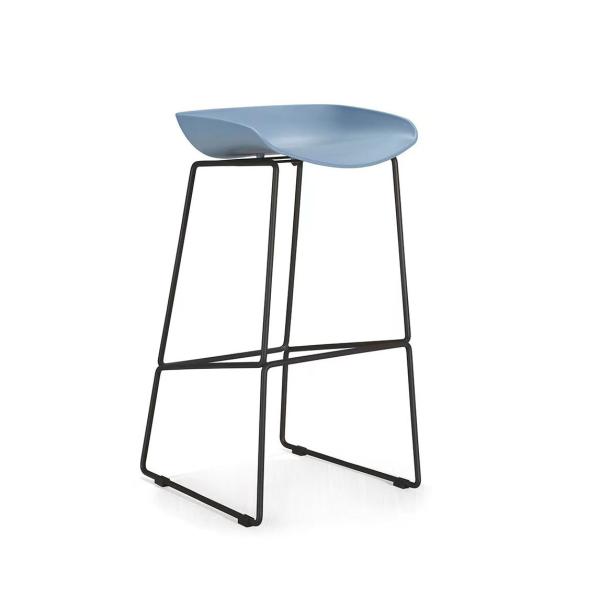 Cheap Fixed Bistro Bar Table And Chairs Backless Counter Stools OEM for sale