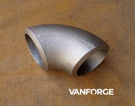Cheap Pipe Size 1/2 In - 12 In 45 Degree Long Radius Elbow , Butt Weld Fittings for sale