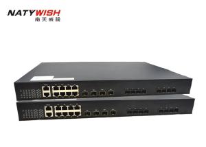 Best 1U 8 port GPON OLT Switch 4 SFP Slots 8 * 1.25G SFP Slots Support STP / RSTP / MSTP wholesale