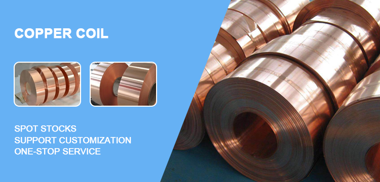 Copper Strip Coil with Customizable Width to Fulfill Customer Requirements
