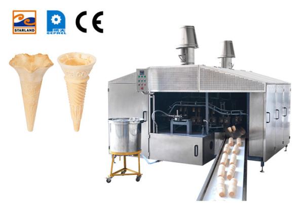 Cheap 28 Plates Wafer Cone Production Line Ice Cream Wafer Cone Machine for sale