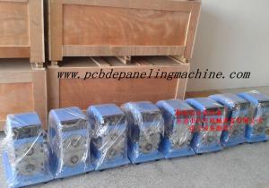 China 420X 280 X 400mm 0~400mm/s V-cut PCB Separator / PCB LED Cutting Machine Automatic Blade Moving Type on sale