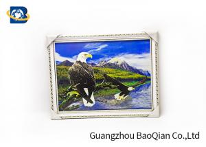 3D Gift PET 3D Lenticular Pictures Flips Photo Of Eagle Animal Support Printing Service