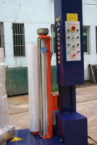 China Auto Stretch Pallet Wrapper Machine 1500KG Electrical PLC Control on sale