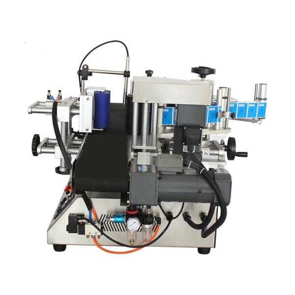 Cheap Cylindrical 300pcs/Min Double Side Labeling Machine With Data Print for sale