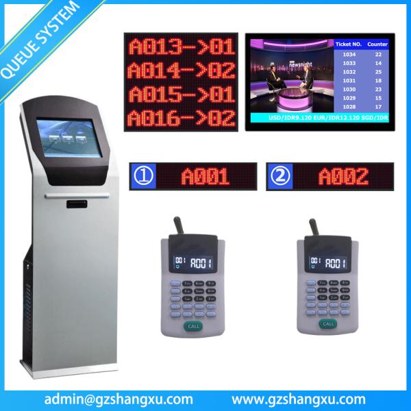 Cheap Complete Intelligent Bank Wireless Queue Management System,ticket dispenser system for sale
