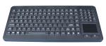 120 Keys durable antimicrobial silicone keyboard with touchpad numeric keypad