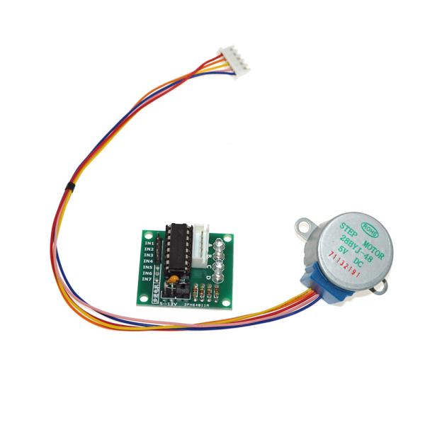 Cheap 4 Phase Stepper Motor Arduino Sensor Module DC 5V 28BYJ-48 23.5CM Cable Length for sale