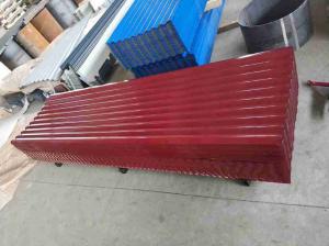 Best Color Coated Corrugated Metal Siding Panels / Corrugated Steel Roof Sheets wholesale