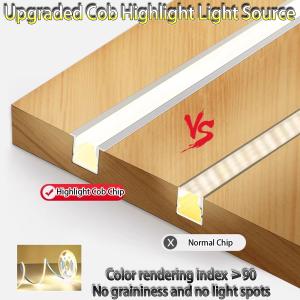 China Embedded Wine Cabinet Wardrobe Cabinet Line Light Display Atmosphere Shelf Light Strip on sale