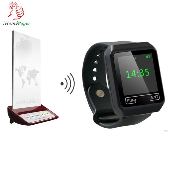 Cheap KTV waiter calling system wireless call button and watch receiver for sale