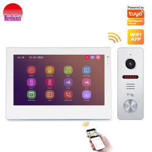 Best High-End New Design Tuya Smart Video Doorphone Intercom System WiFi Video Doorbell wholesale