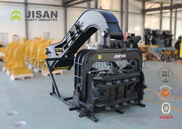 Cheap High Frequency Mounted Pile Driver Hammer 20-30hz 1.5m/Min Speed 20m Depth for sale