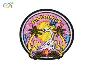 Best Stock Design Embroidered Animal Patches , Beautiful Dinosaur Embroidered Patches wholesale