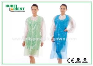 Best Smooth Surface Disposable PE Aprons/Emboss Process PE Apron For Disposable Use wholesale
