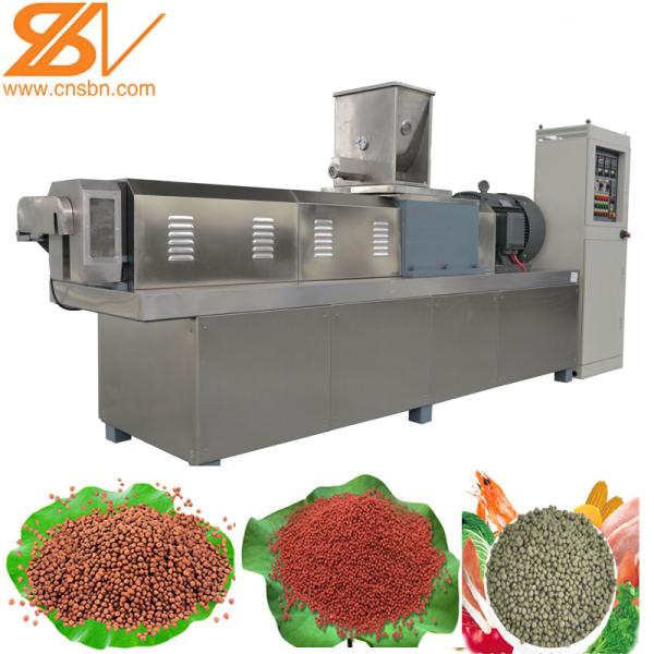 Cheap Aquatic Pellet Fish Feed Processing Machine Extruder Line SLG120 / SLG95 for sale