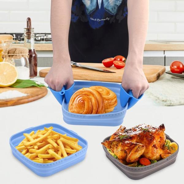 Cheap Microwaveable Silicone Baking Tray Cake Mold Odorless Practical for sale