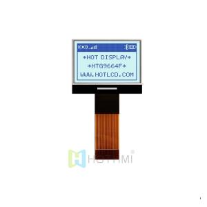 Best 1.1&quot; 96X64 Graphic COG LCD | STN+ Display | 3.0V with White Backlight | Blue Text on Gray Background | Arduino | ST7549 wholesale
