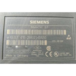 Best SIEMENS 6ES7416-2XK01-0AB0 SIMATIC S7-400, CPU 416-2 DP CENTRAL PROCESSING UNIT WITH: MULTI-POINT MPI INTERFACE INTEGR. wholesale