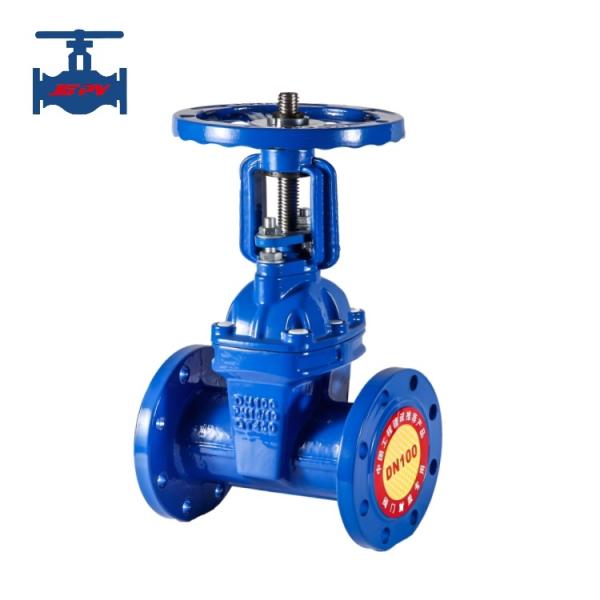 Cheap Ductile Iron RS Rising Stem Gate Valve Resilient Seated Gate Valve For Water Pipeline for sale