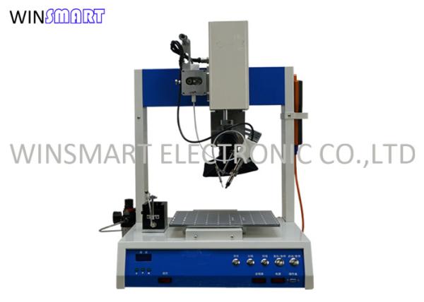 Cheap 4 Axis Robotic SMD Soldering Machine For Printed Circuit Board Soldering for sale