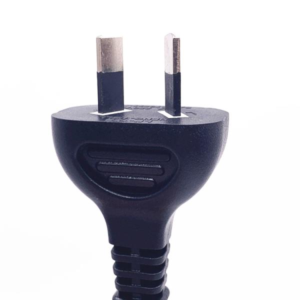 Cheap SAA RCM 2PIN Rated 7.5A 250V AC Power Cord With Customized Length Cord For Home Applicance for sale