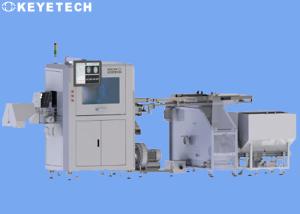 Camera Inspection Machine Identifying Surface Defects and Injection Mold Flaws