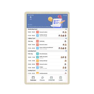 China New design RK3576 android 13 smart calendar family digital wall calendar calendar checklist display on sale