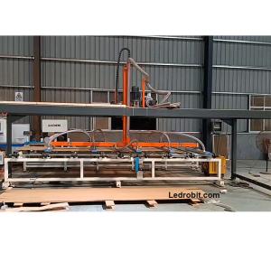 Fully Automatic Steel Board Loading Unloading Machine w/ LCD Emergency Stop