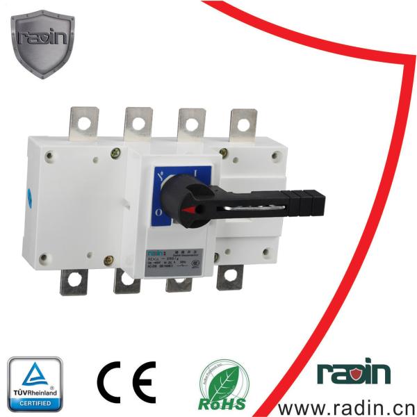Cheap Four Pole 250A On Load Switch , Un Grounded Horizontal Load Disconnect Switch for sale