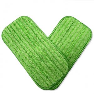 China OEM Reusable Microfiber Cleaning Mop Pads Compatible With Swiffer Wetjet Mop on sale