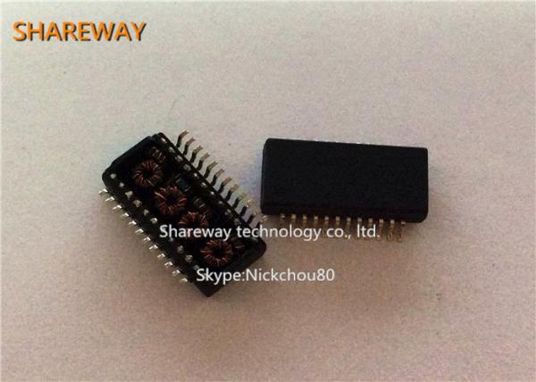 Cheap E2081FNL Network Filter and Isolated SMD lan transformer  70℃ Temperature for sale