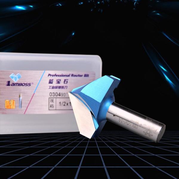Cheap Rustproof Multifunctional 90 Degree V Bit , Anticorrosive 120 Degree Router Bit for sale