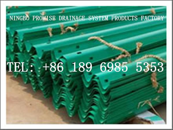 Cheap Two Wave Galvanized Highway Guard Rail for sale