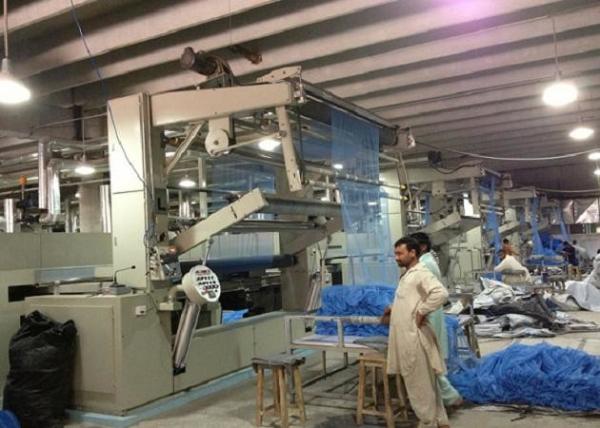 Cheap Mosquito Net Fabric Textile Stenter Machine , Low Tension Hot Air Stenter Machine for sale