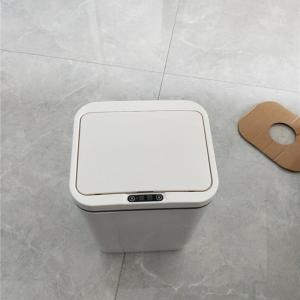 Best Rectangular Touchless Intelligent Trash Can Non Slip Design For Household wholesale