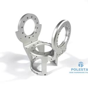 China CNC 5 Axis Aluminum Intelligent Robot Joint Arm Accessories Joint Structural Parts on sale