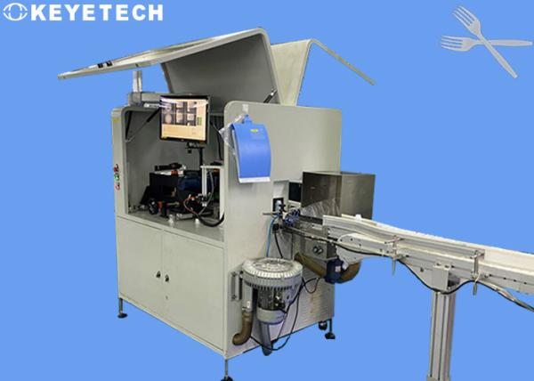 Cheap Disposable Plastic Fork Defect Detection Equipment with Linear Array Camera for sale