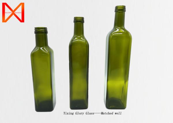 Cheap Non Scratch Empty Olive Oil Bottles , Fancy Olive Oil Bottles Without Bubble for sale