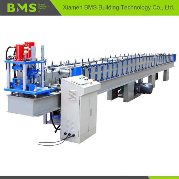 Cheap High Speed T Profile Rolling Shutter Door Frame Making Machine 12-15m/Min for sale