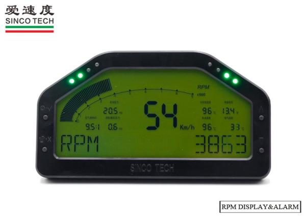 Cheap DO908 Waterproof Auto Gauges Multi Function LCD Dashboard Gauges CE Approved for sale
