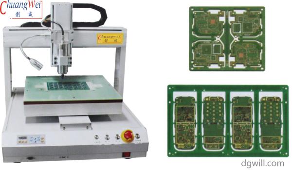 Cheap Desktop PCB Router Machine  Store up to 100 Programs or 6000 Work Points for sale