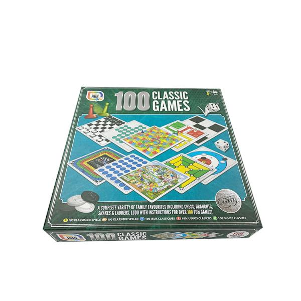 Cheap KMART Cardboard Family Game Educational Learning Games Custom CMYK Printing for sale