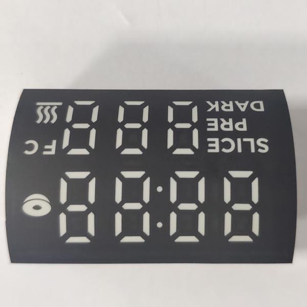 Cheap OEM Custom Blue 7 Segment Display 8.0mm Height 7 Digit LED Display for sale
