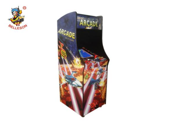 Cheap 85CM Width Stand Up Coin Op Arcade Machines 60 In 1 Game Board CE 3C Certificated for sale
